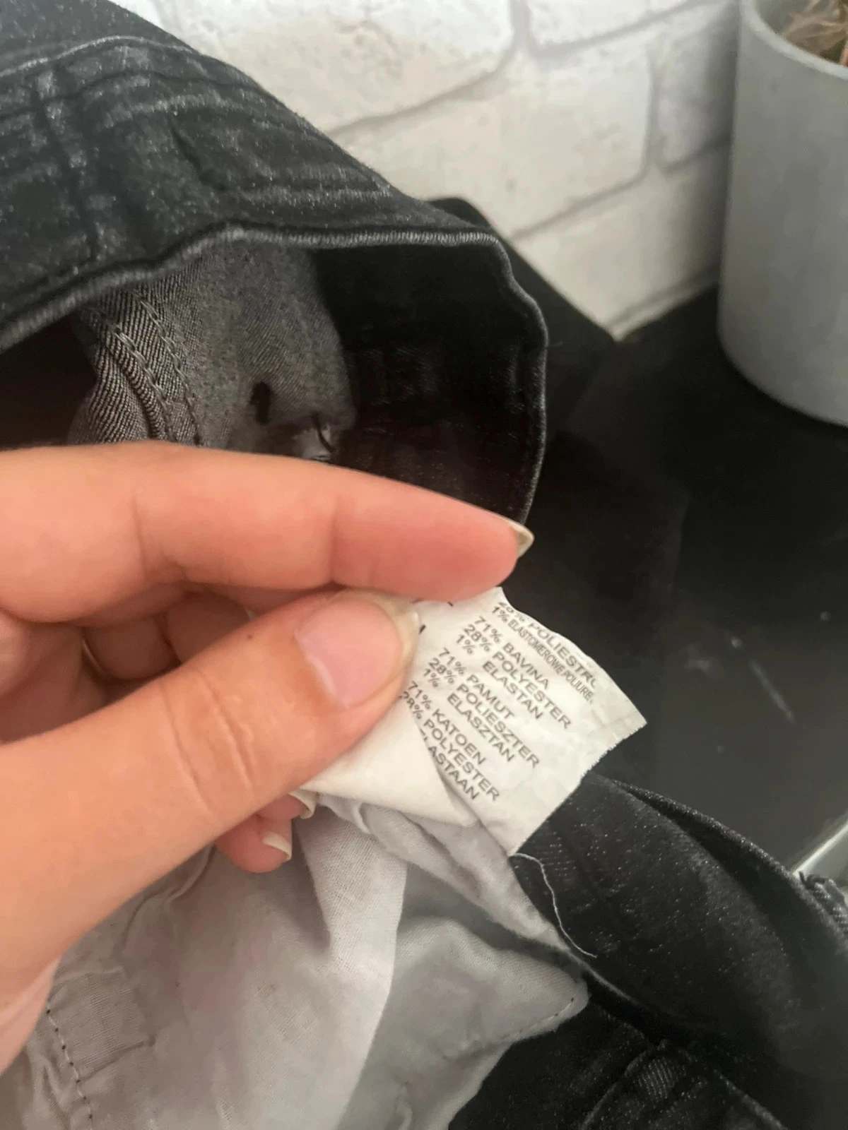Herenjeans Complices New York USA – Maat 42 – Zwart – goede staat – photo 4